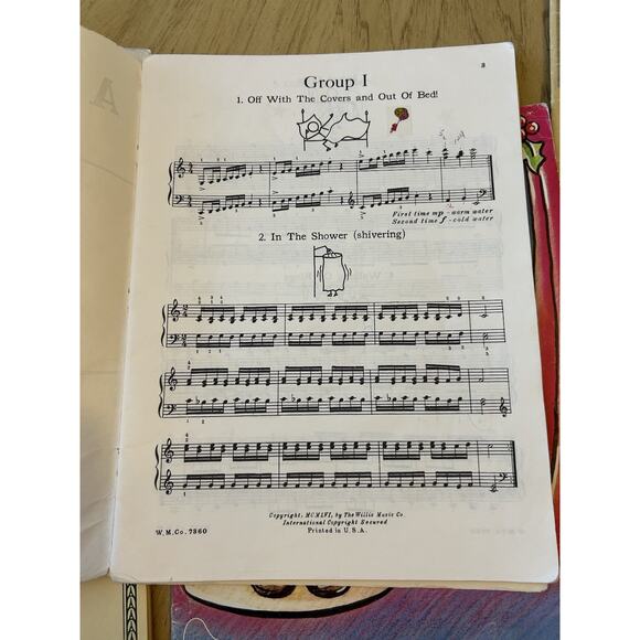 5* VTG Piano Sheet Music Beginners Kids BACH Schaum Schmitt Xmas Learn Prep Play - Picture 11 of 16
